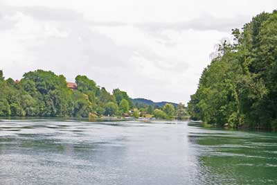 Rhein bei Rüdlingen